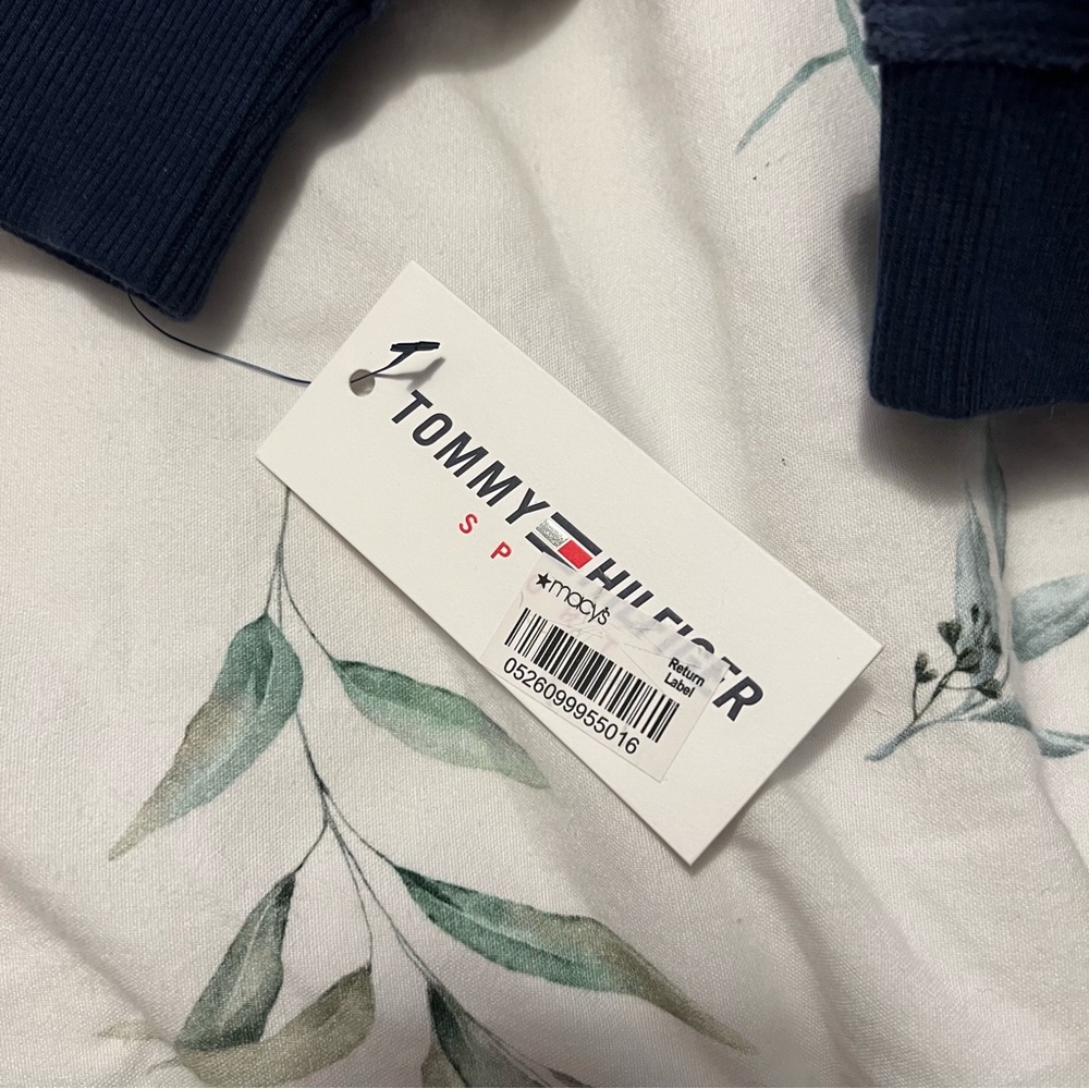 ‼️SOLD‼️ Tommy Hilfiger Navy Sport Hoodie - Picture 7 of 10